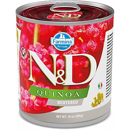 Karma dla psa FARMINA N&D Quinoa Adult Neutered Wieprzowina 285 g