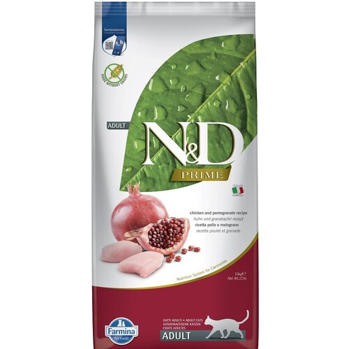 Karma dla kota FARMINA N&D Prime Cat Chicken & Pomegranate Adult 10 kg