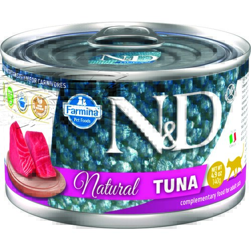 Karma dla kota FARMINA N&D Natural Tuńczyk 140 g