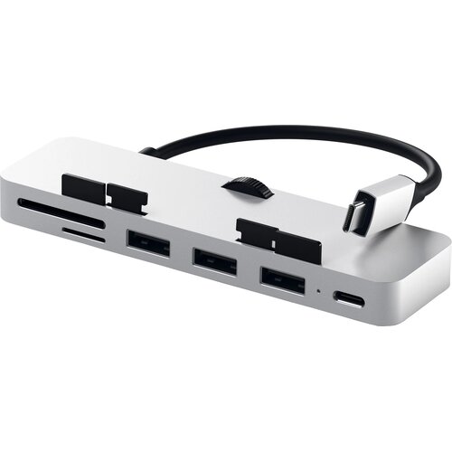 Hub SATECHI ST-TCIMHS USB Typu C, Pasywny Srebrny