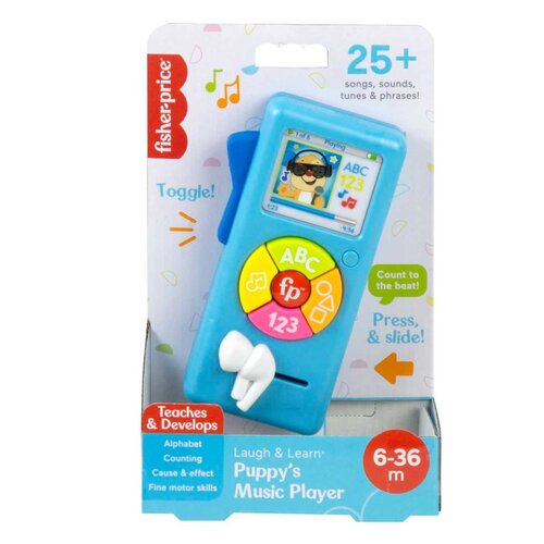 Zabawka edukacyjna FISHER PRICE Ucz się i śmiej Odtwarzacz muzyczny 123 HRC30