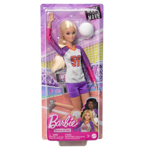 Lalka Barbie Made to Move Siatkarka HKT72