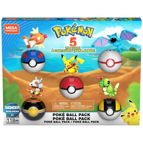 Klocki plastikowe MEGA Pokemon Poke Ball GHP85