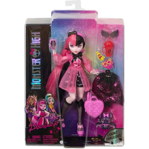 Lalka MONSTER HIGH Draculaura HHK51