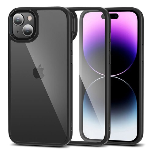 Etui TECH-PROTECT MagMat do Apple iPhone 15 Czarno-przezroczysty