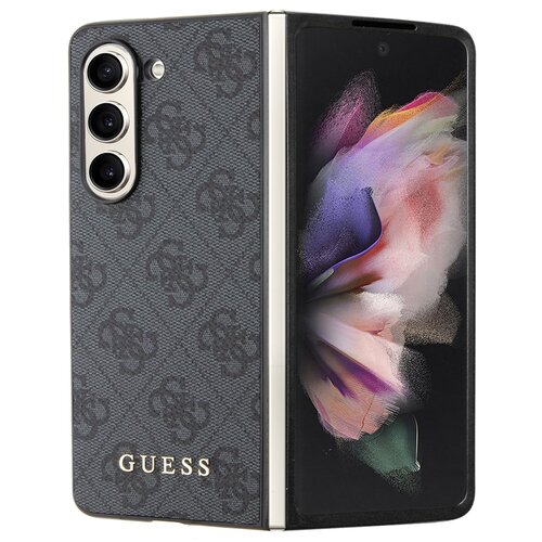 Etui GUESS 4G Charms Collection do Samsung Galaxy Z Fold 5 Szary