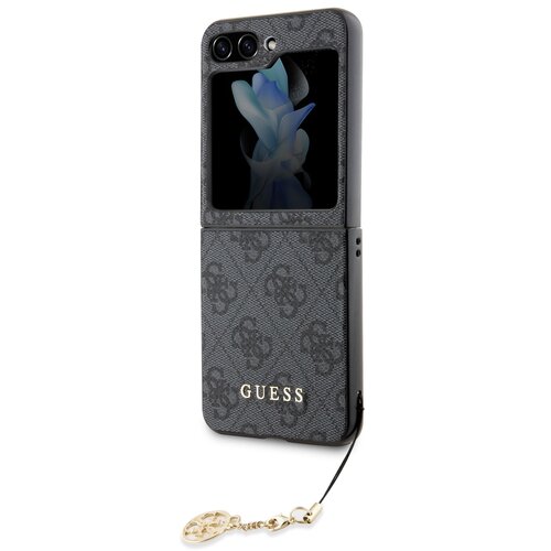 Etui GUESS 4G Charms Collection do Samsung Galaxy Z Flip 5 Szary