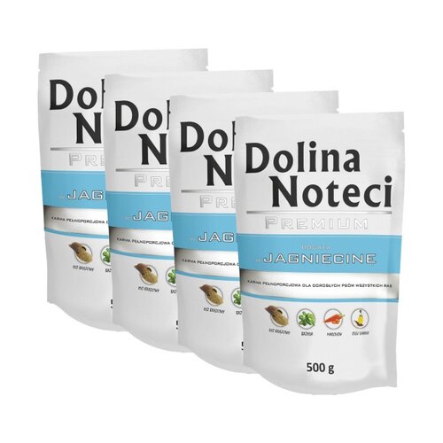 Karma dla psa DOLINA NOTECI Premium Jagnięcina 4 x 500 g