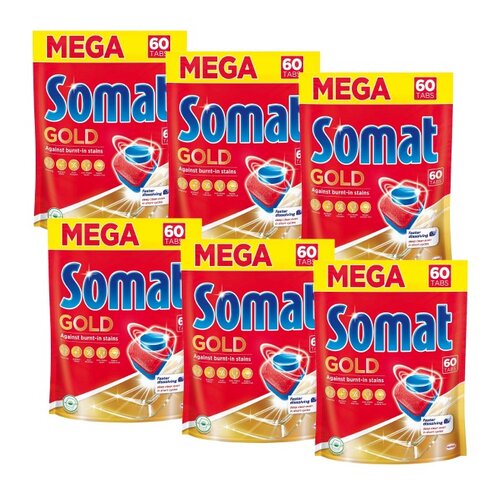 Tabletki do zmywarek SOMAT Gold - 360 szt.