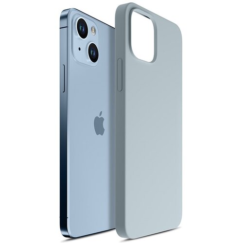 Etui 3MK Hardy Silicone MagCase do Apple iPhone 15 Niebieski