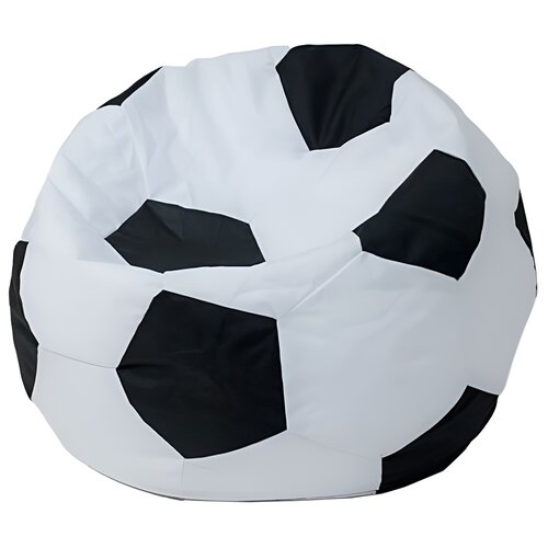 Pufa worek GO GIFT Piłka 3 Biało-czarny XL 120 cm