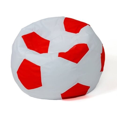 Pufa worek GO GIFT Piłka 4 Biało-czerwony XXL 140 cm
