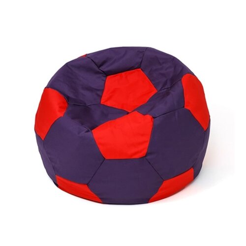 Pufa worek GO GIFT Piłka 7 Fioletowo-czerwony XXL 140 cm