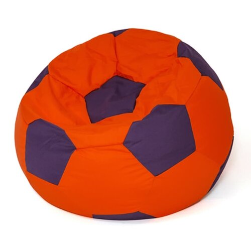 Pufa worek GO GIFT Piłka Czerwono-fioletowy L 80 cm