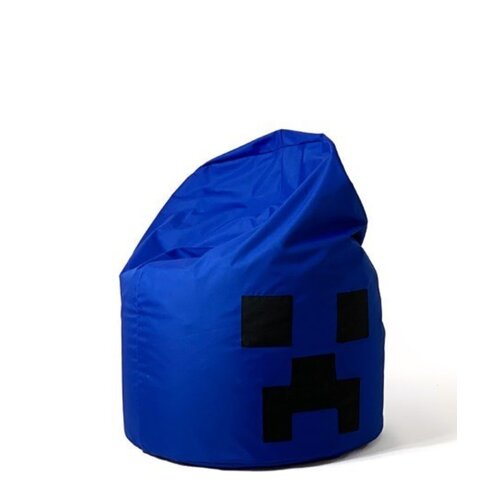 Pufa worek GO GIFT Minecraft XXL Niebieski 110 x 90 cm
