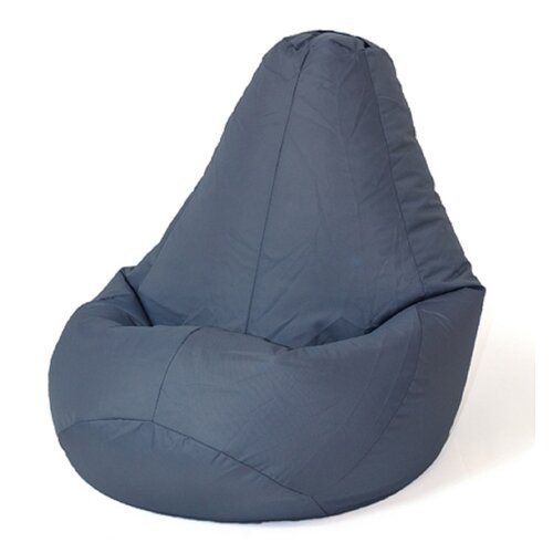 Pufa worek GO GIFT Grusza Szary XXL 140 x 100 cm