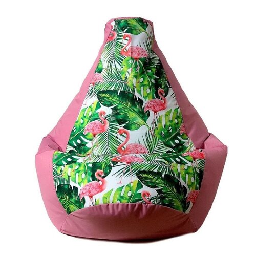 Pufa worek GO GIFT Grusza Flaming Wielokolorowy XL 130 x 90 cm
