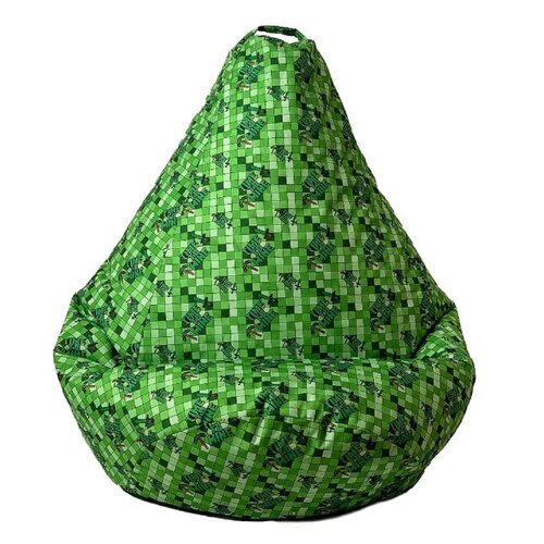Pufa worek GO GIFT Minecraft Zielony L 105 x 80 cm