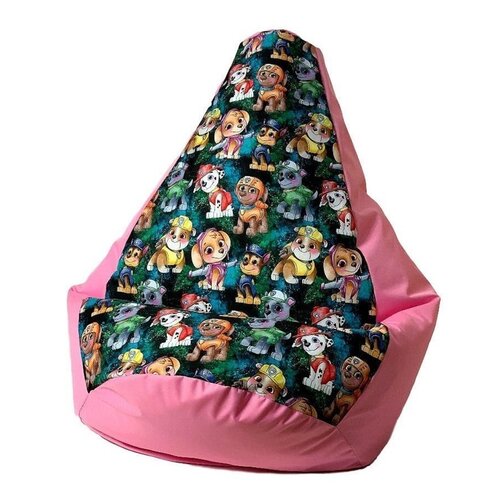 Pufa worek GO GIFT Psi Patrol Różowy XL 130 x 90 cm
