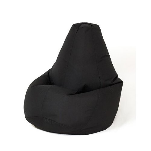 Pufa worek GO GIFT Sako Grusza L Czarny 105 x 80 cm