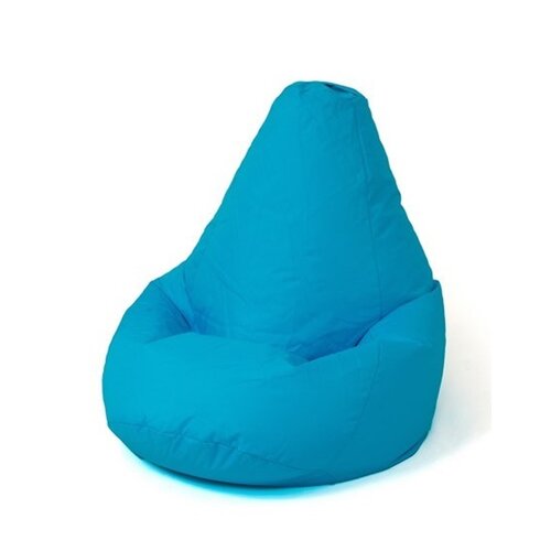 Pufa worek sako GOGIFT Grusza Niebieski L 105 x 80 cm