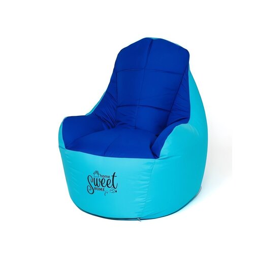 Pufa worek GO GIFT Boss Niebiesko-chabrowy XXL 140 x 90 cm