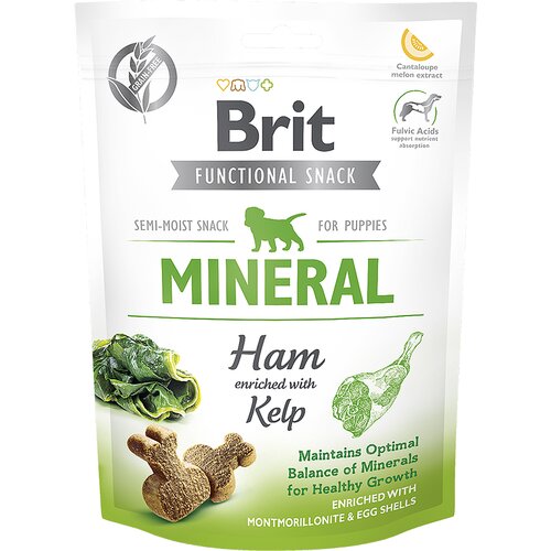 Przysmak dla psa BRIT CARE Dog Functional Snack Mineral Ham for Puppies 150 g