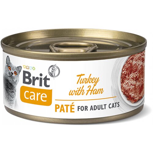 Karma dla kota BRIT Care Adult Indyk z szynką 70 g