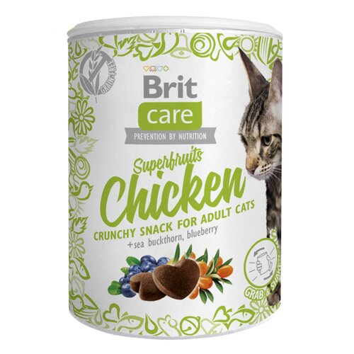 Przysmak dla kota BRIT CARE Cat Snack Superfruits Chicken 100 g