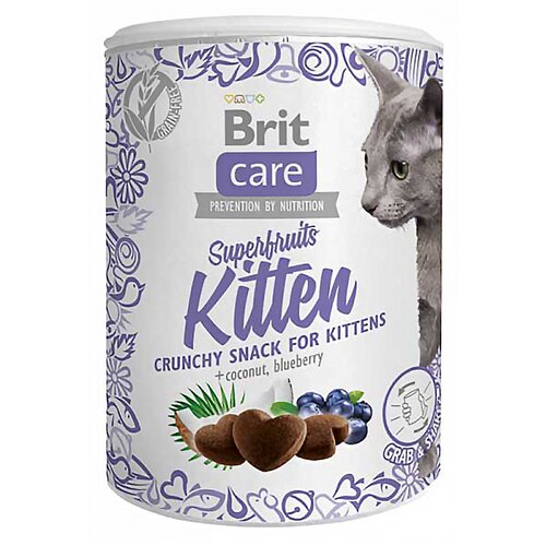 Przysmak dla kota BRIT CARE Cat Snack Superfruits Kitten 100 g