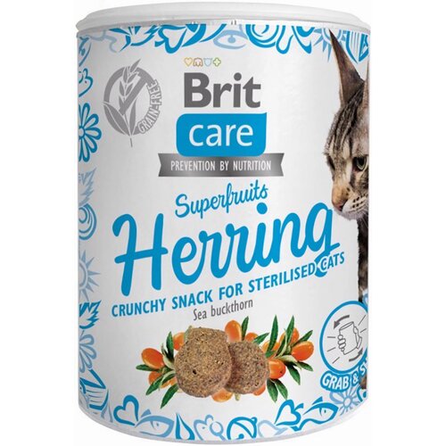 Karma dla kota BRIT CARE Snack Superfruits Herring 100 g
