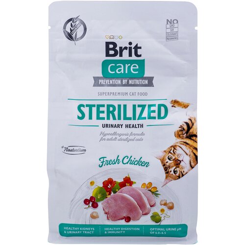 Karma dla kota BRIT Care Sterilized Urinary Kurczak 400 g