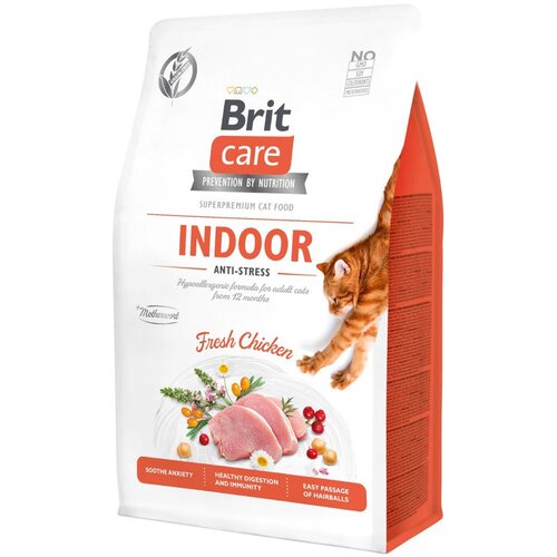 Karma dla kota BRIT CARE Cat Grain Free Indoor Kurczak 2 kg