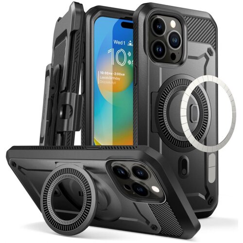 Etui SUPCASE Unicorn Beetle Pro MagSafe do Apple iPhone 15 Pro Czarny