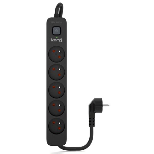 Listwa zasilająca KERG M02517 (3 m) Czarny