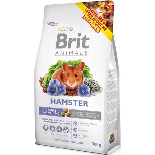 Karma dla gryzoni BRIT Animals Hamster Complete 300 g