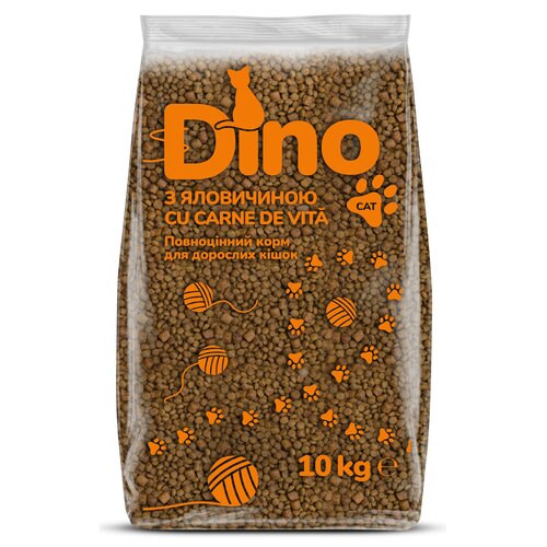 Karma dla kota DINO Wołowina 10 kg