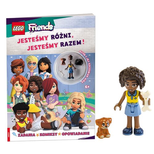 Książka LEGO Friends Jesteśmy różni, jesteśmy razem! LNC-6160
