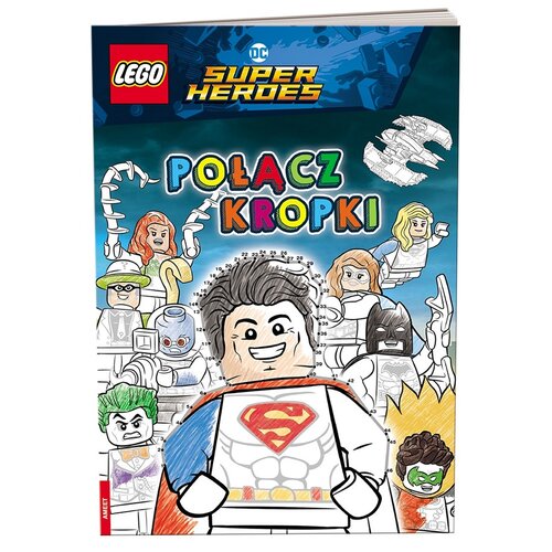 Kolorowanka LEGO DC Comics Super Heroes Polącz kropki SPCS-6450