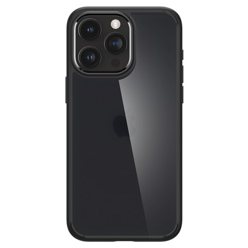 Etui SPIGEN Ultra Hybrid do Apple iPhone 15 Pro Mroźny czarny