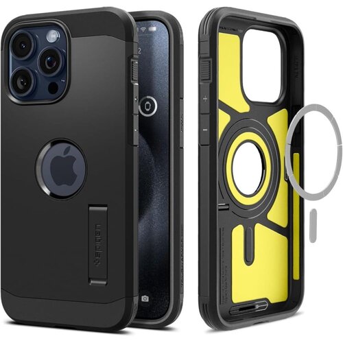Etui SPIGEN Tough Armor Mag MagSafe do Apple iPhone 15 Pro Max Czarny