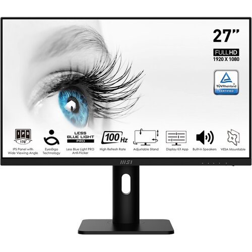 Monitor MSI Pro MP273AP 27" 1920x1080px IPS 100Hz 1 ms