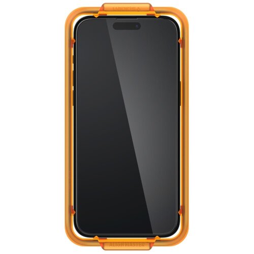 Szkło hartowane SPIGEN ALM Glass FC do Apple iPhone 15 Pro Max (2 szt.) Czarny