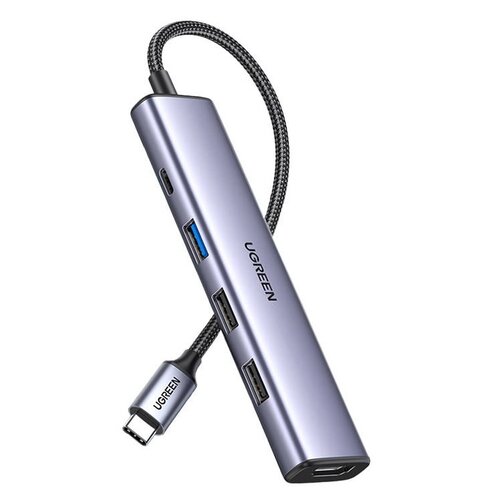 Hub UGREEN CM478 5w1 USB Typu C 3.2 Gen. 1, Pasywny