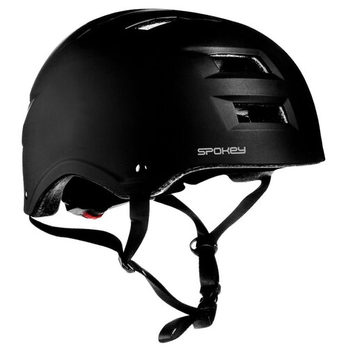 Kask rowerowy SPOKEY Ninja Czarny dla Dzieci (rozmiar 53-55)