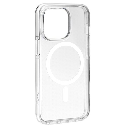 Etui PURO LiteMag Pro MagSafe do Apple iPhone 15 Pro Przezroczysty