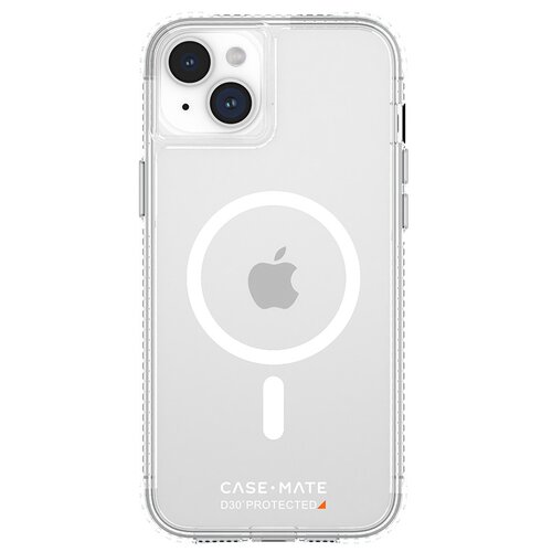 Etui CASE-MATE Ultra Tough Plus D30 MagSafe do Apple iPhone 15 Plus Przezroczysty