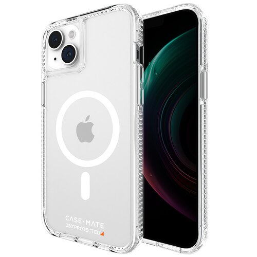 Etui CASE-MATE Ultra Tough Plus D30 MagSafe do Apple iPhone 15 Plus Przezroczysty