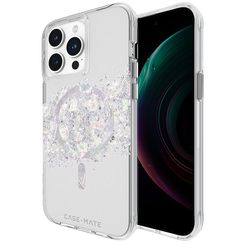 Etui CASE-MATE Karat MagSafe do Apple iPhone 15 Pro Max Srebrny