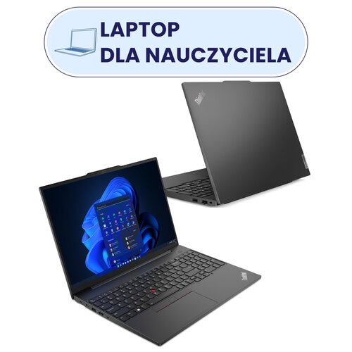 Laptop LENOVO ThinkPad E16 Gen 1 16" IPS i5-1335U 16GB RAM 512GB SSD Windows 11 Professional